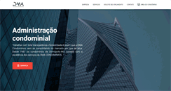 Desktop Screenshot of dmacondominios.com.br